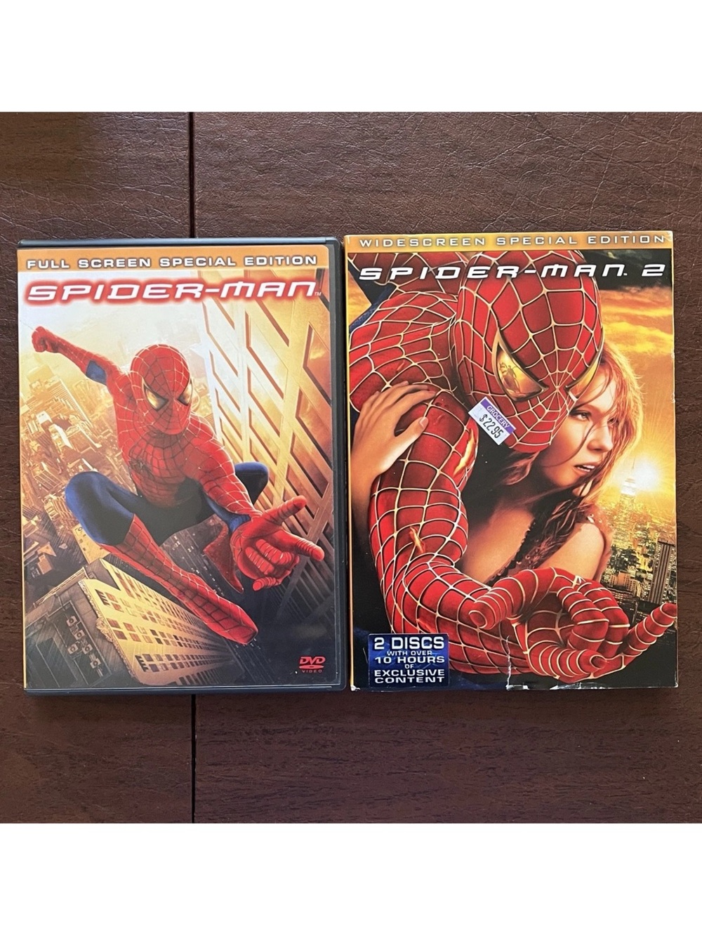 Marvel Spider-Man Double Feature DVD Set - Red